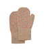 CeLaVi 2 er Pack Fäustlinge Wollmix brick dust