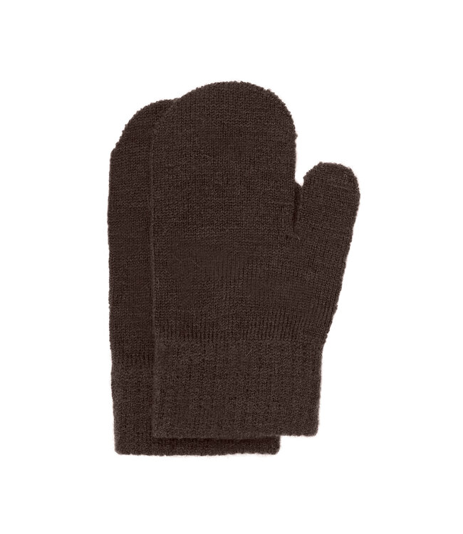 Minymo 3 er Pack Fäustlinge Wollmix parisian night gestreift