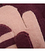Minymo 3 er Pack Fäustlinge Wollmix catawba grape