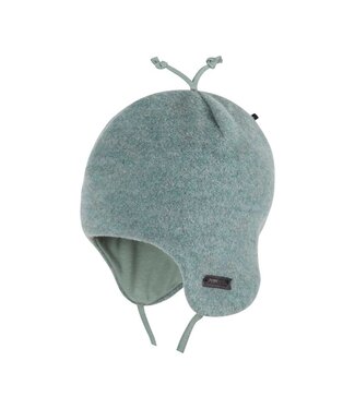 Pure Pure (Pure Pure by Bauer) Mütze Wollfleece mit Bindeband salbei