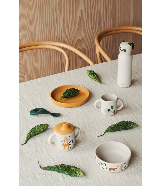 Liewood Trinkflasche isoliert Panda 350 ml - Edelstahl recycelt