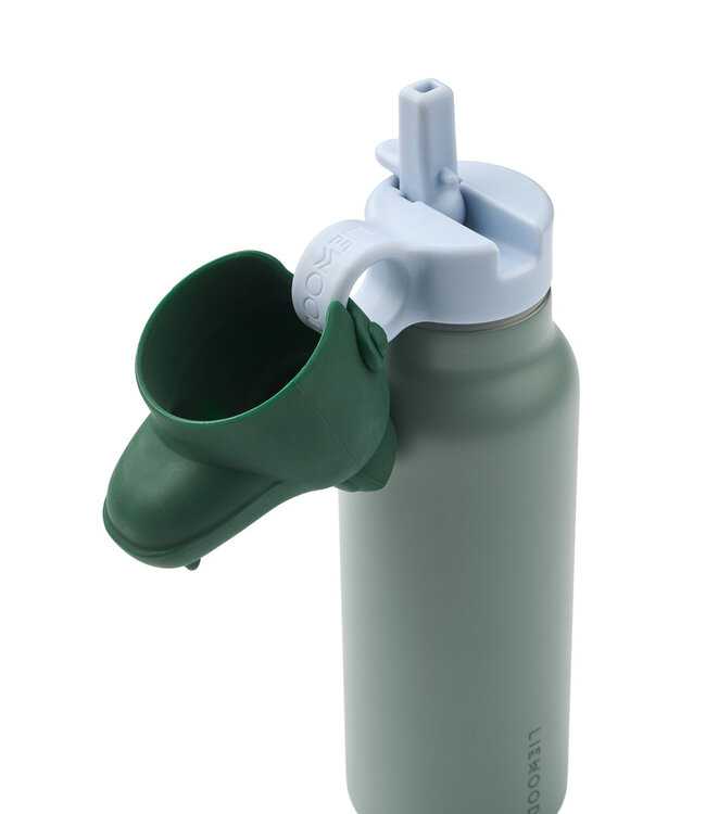 Liewood Trinkflasche isoliert Krokodil 350 ml - Edelstahl recycelt