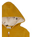 Loud and Proud Jacke Wollfleece mit Kapuze - Schafe curry