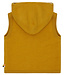 Loud and Proud Weste / Gilet Wollfleece mit Kapuze - Schaf - curry