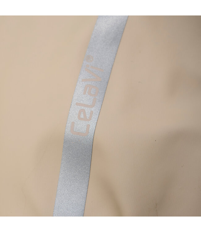 CeLaVi Fäustlinge wasserdicht PU beschichtet mit Strickbund - white pepper