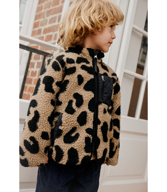 Liewood Mega Leo Jacke Nolan für Kinder - oat mix