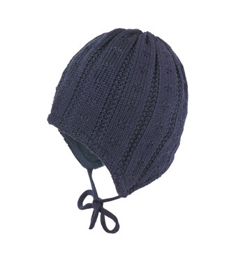 maximo Mütze mit Fleece gefüttert dunkelmarine