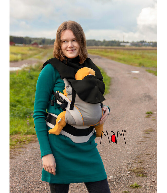 Manymonths MaM Dickey - Mutter-Kind-Schal - red Dahlia