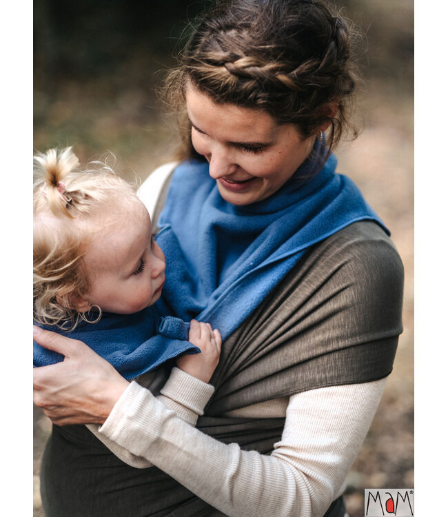 Manymonths MaM Dickey - Mutter-Kind-Schal - red Dahlia