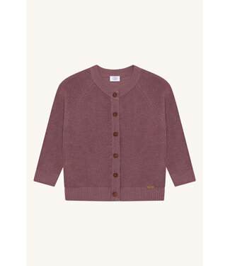 Hust and Claire Curi Woll Cardigan Merinowolle pale mauve