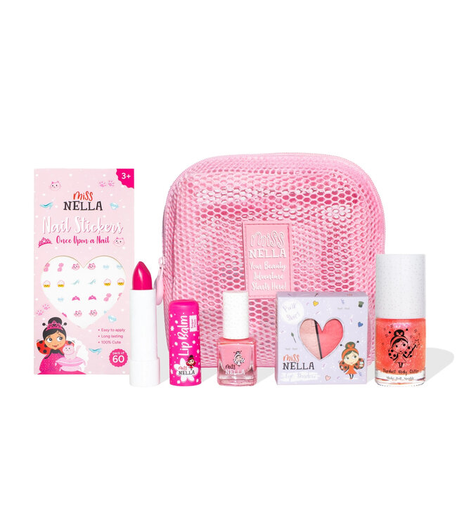 Miss Nella Geschenkset Kinderschminke - Glossy Rossy