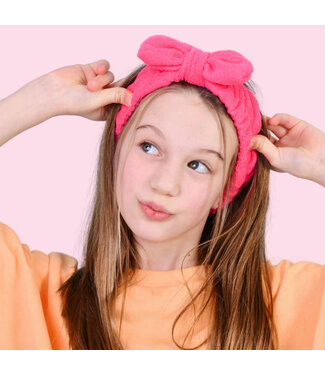 Miss Nella Haarband pink mit Masche