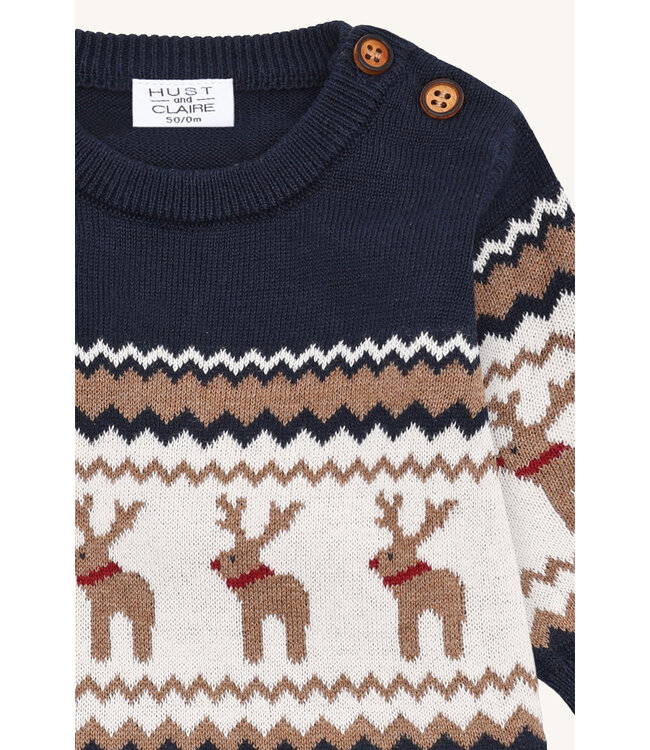 Hust and Claire Manly Rentier Strampler - Biobaumwolle
