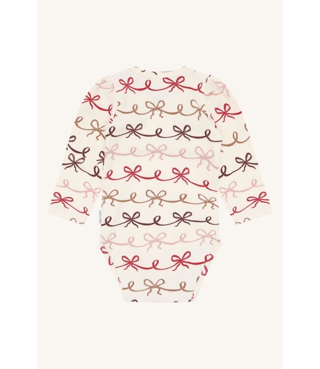 Hust and Claire Britt Body langarm - Schleifen - Biobaumwolle/Modal