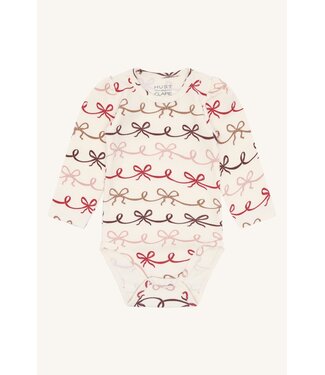 Hust and Claire Britt Body langarm - Schleifen - Biobaumwolle/Modal