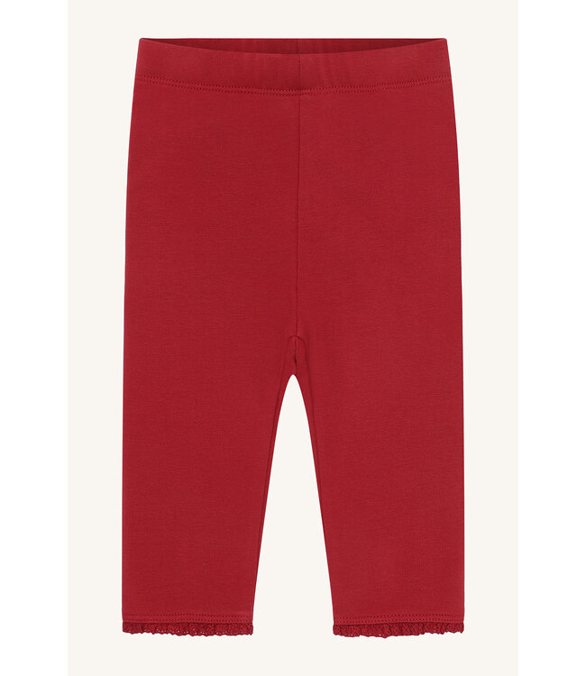 Hust and Claire Legging Lisa gefüttert - Biobaumwolle - teaberry