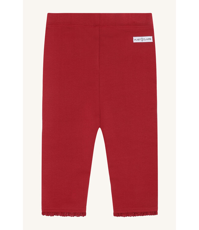 Hust and Claire Legging Lisa gefüttert - Biobaumwolle - teaberry