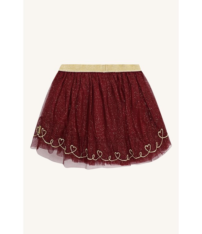 Hust and Claire Tüllrock festlich mit Herzen und Glitzer - teaberry