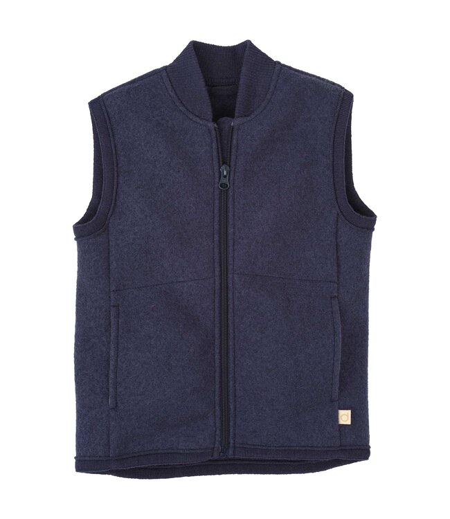 Disana disana Walk-Weste Wollwalk - Gilet - indigo