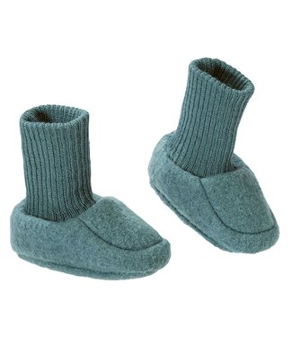 Disana disana Walk-Schuhe - Füsslinge Baby Merinowolle Eukalyptus