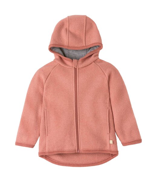 Disana Walk-Jacke Zipp - mit Reissverschluss - Softpink