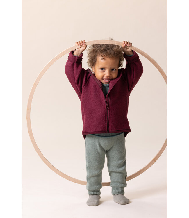 Disana Walk-Jacke Zipp - mit Reissverschluss - Softpink