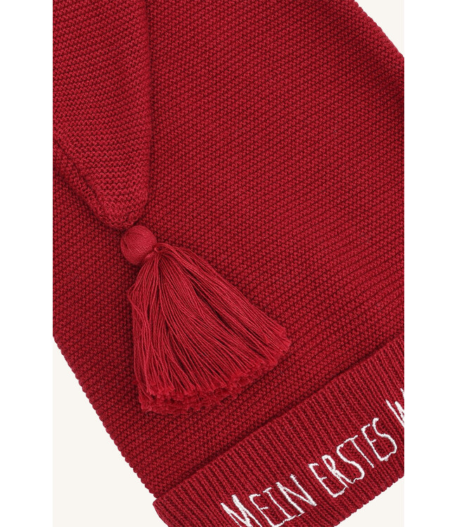 Hust and Claire Weihnachts Zwergenmütze - Mein erstes Weihnachten - Biobaumwolle