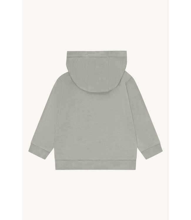 Hust and Claire Stinus Sweatshirt mit Kapuze Bambusviskose forest fog
