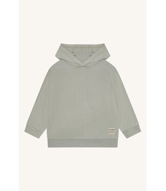 Hust and Claire Stinus Sweatshirt mit Kapuze Bambusviskose forest fog