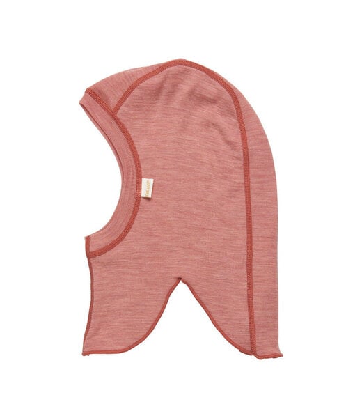 CeLaVi Schlupfmütze - Sturmhaube - Merinowolle - old rose melange