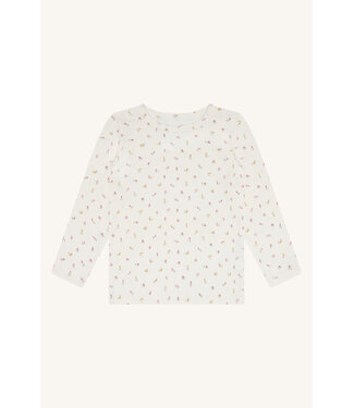 Hust and Claire Langarmshirt Bambusviskose Vintage Blümchen