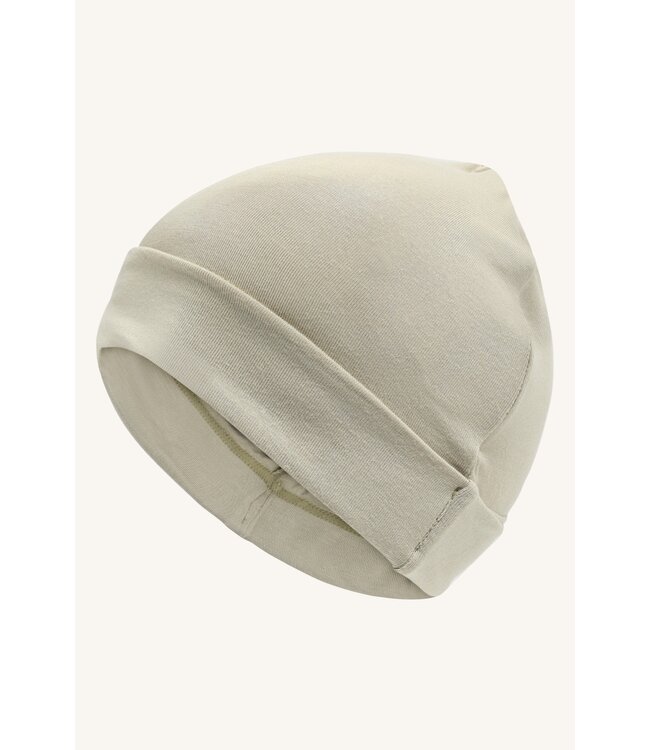 Hust and Claire Mütze Floor Bambusviskose - green stone (hellbeige)