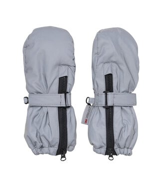 Minymo Fäustlinge mit Daumen und Klettverschluss reflektierend