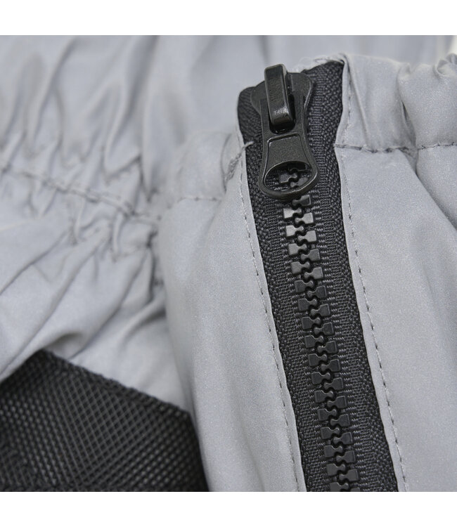 Minymo Reflektierende Fäustlinge mit Daumen - Klettverschluss - Reissverschluss