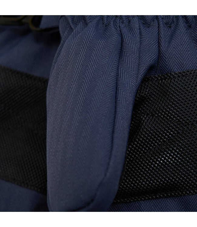 Minymo Fäustlinge mit Daumen und Klettverschluss navyblau