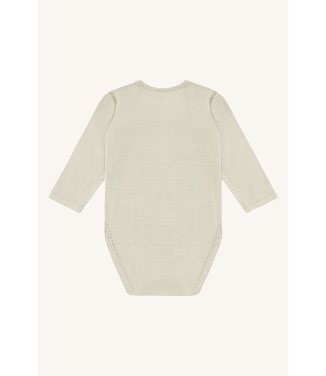 Hust and Claire Buller Body langarm Bambusviskose uni - green stone