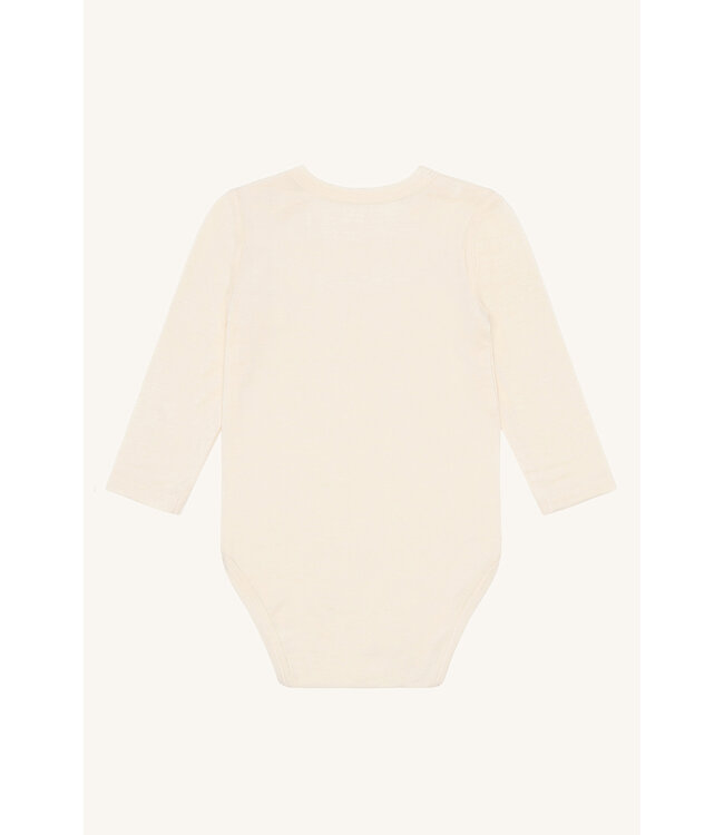 Hust and Claire Buller Body langarm Bambusviskose uni - sandshell