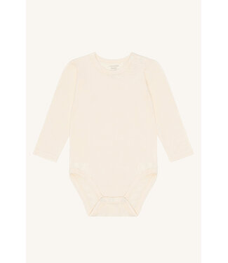 Hust and Claire Buller Body langarm Bambusviskose uni - sandshell