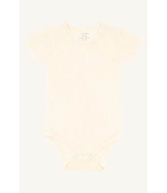 Hust and Claire Buller Body kurzarm Bambusviskose uni - sandshell
