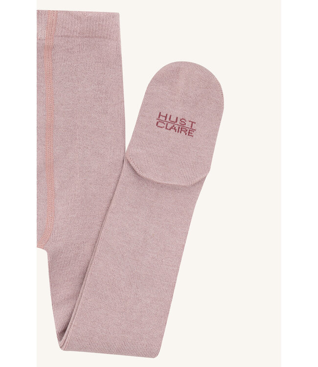 Hust and Claire Strumpfhose Foxie Doubleface Wolle/Bambusviskose Adobe rose