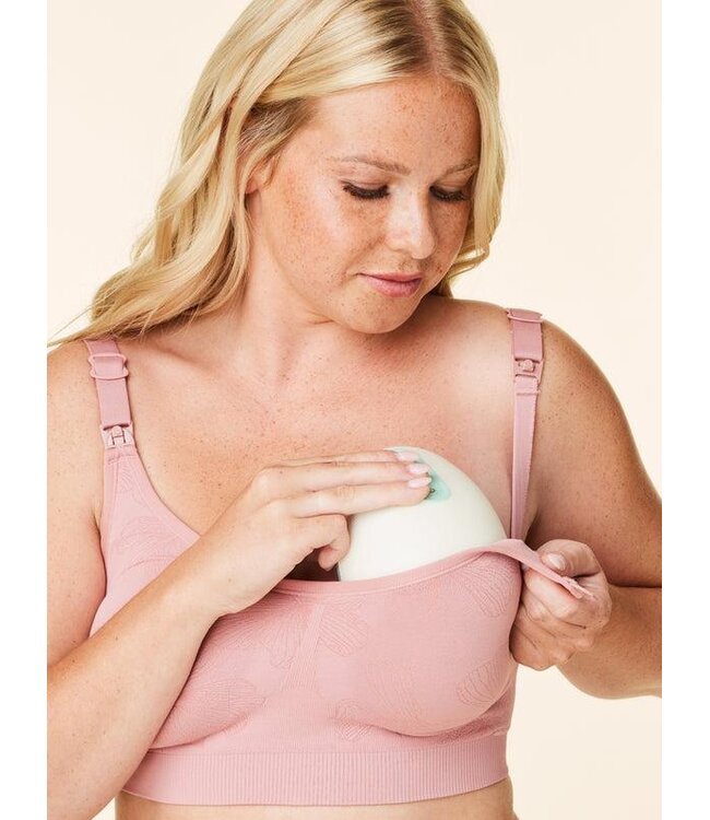 Bravado!  Seamless - Still- und Umstands BH - Roseclay