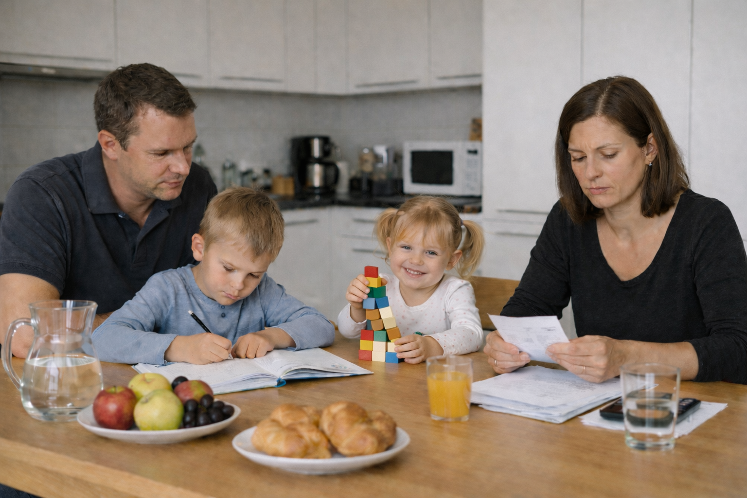 Finanzielle Belastung für Familien in der Schweiz