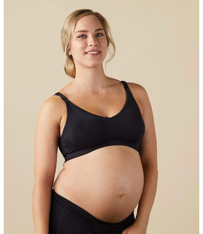 Bravado! Seamless Full Cup - Still- und Umstands-BH - grosse Brüste - schwarz
