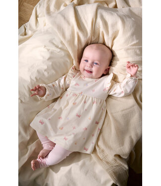 Fixoni Bodykleid langarm Schmetterlinge Biobaumwolle