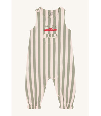 Hust and Claire Strampler Magadelna Kirsche-Erdbeere gestreift