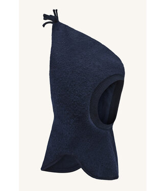 Hust and Claire Feo Schlupfmütze Wollfleece more navy