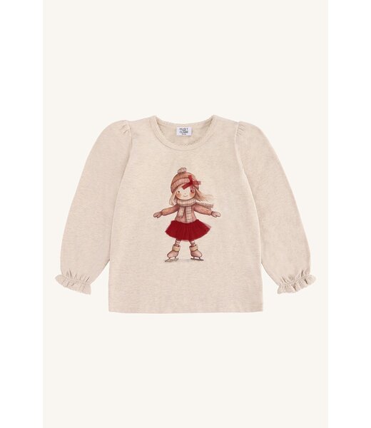 Hust and Claire Langarmshirt Alma Eislaufen - Biobaumwolle