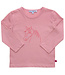 Enfant Terrible Langarmshirt mit Pferdestickerei aus Biobaumwolle hellrosa