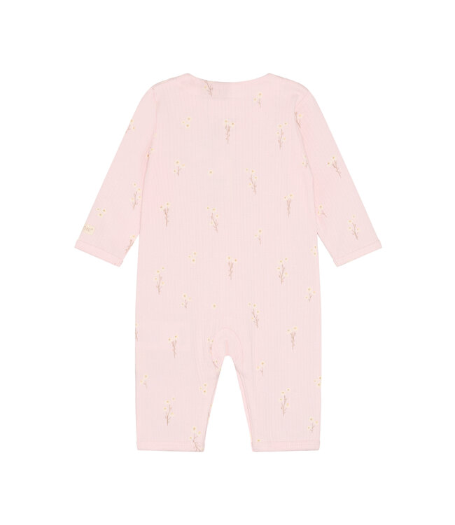 Fixoni Strampler langarm Blumen Modal/Baumwolle - potpourri