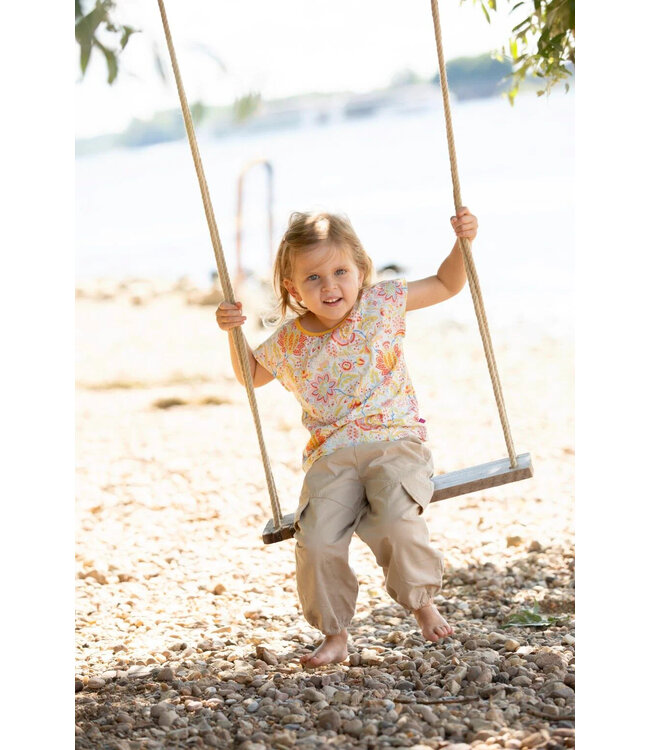 Enfant Terrible Shirt mit Paisleydruck Biobaumwolle - white-honey